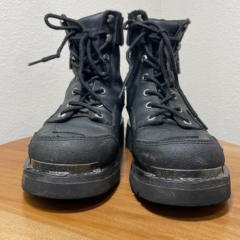 Men’s Harley Davidson Stealth Riding Boot Wolverine Military Style Black 8.5 - Picture 4 of 16
